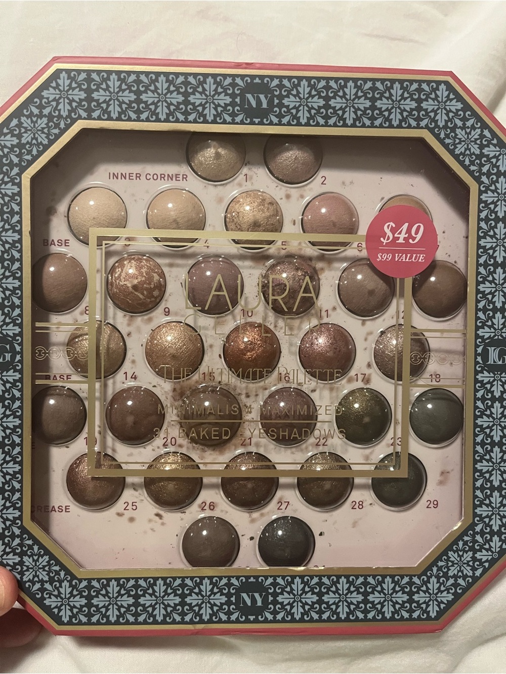 NEW Laura Geller, The Ultimate Palette, Hidden Gems 31 Baked Eyeshadows